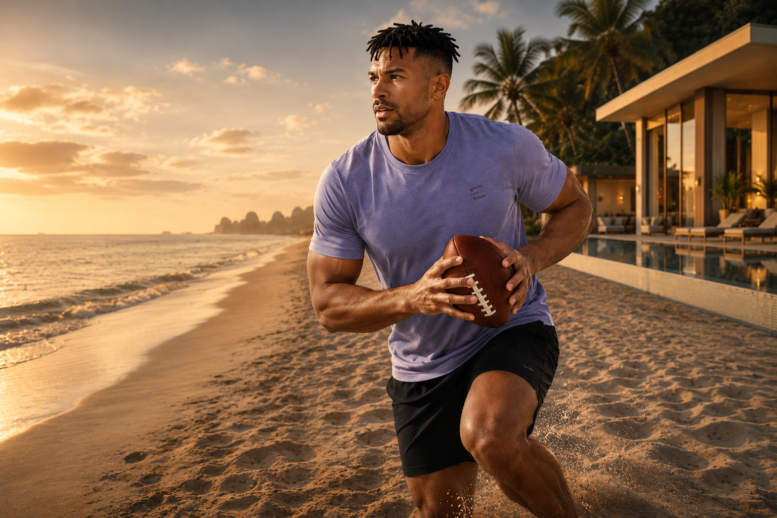 Athlete in ENFORCE bamboo athletic wear