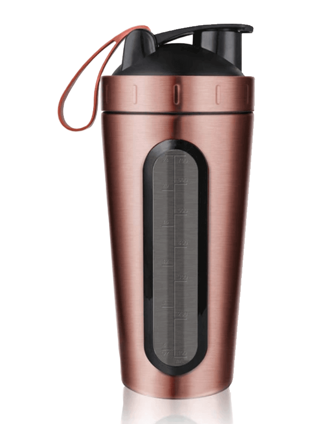 Protein Shaker Rose Gold