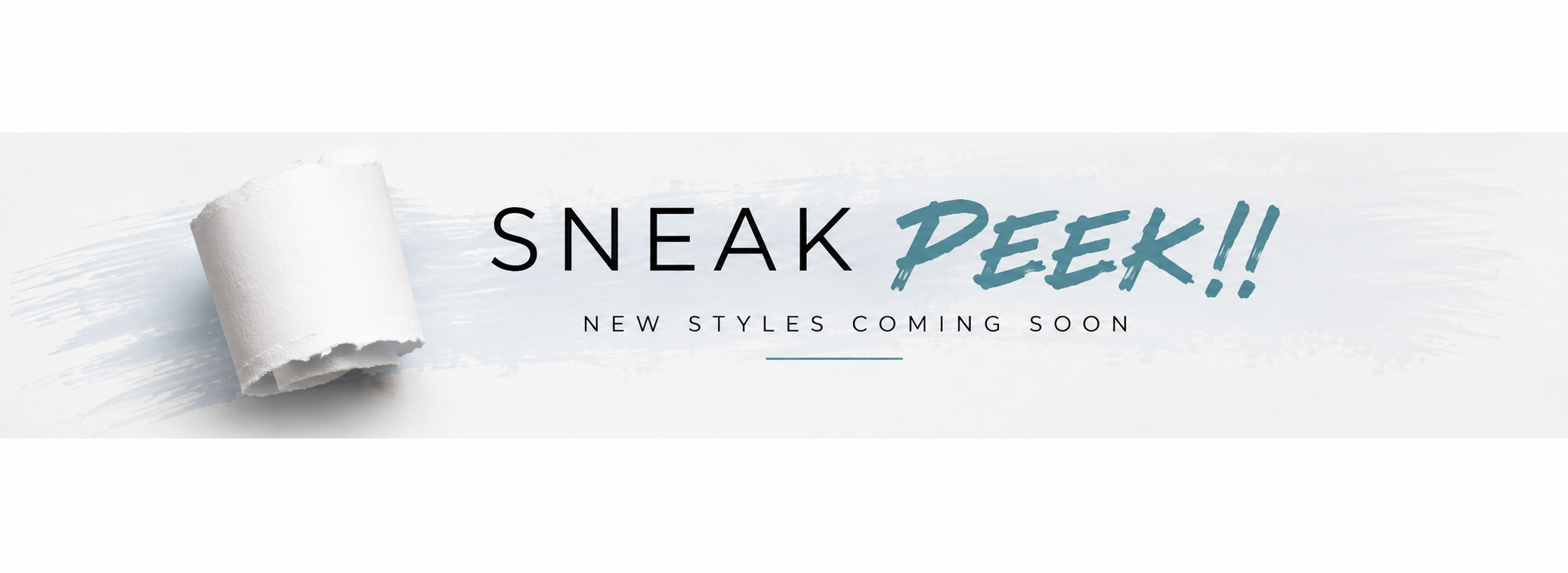 Sneak peek — new women's styles coming soon