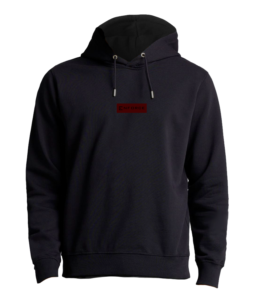 Mens Black-Red Hoodie
