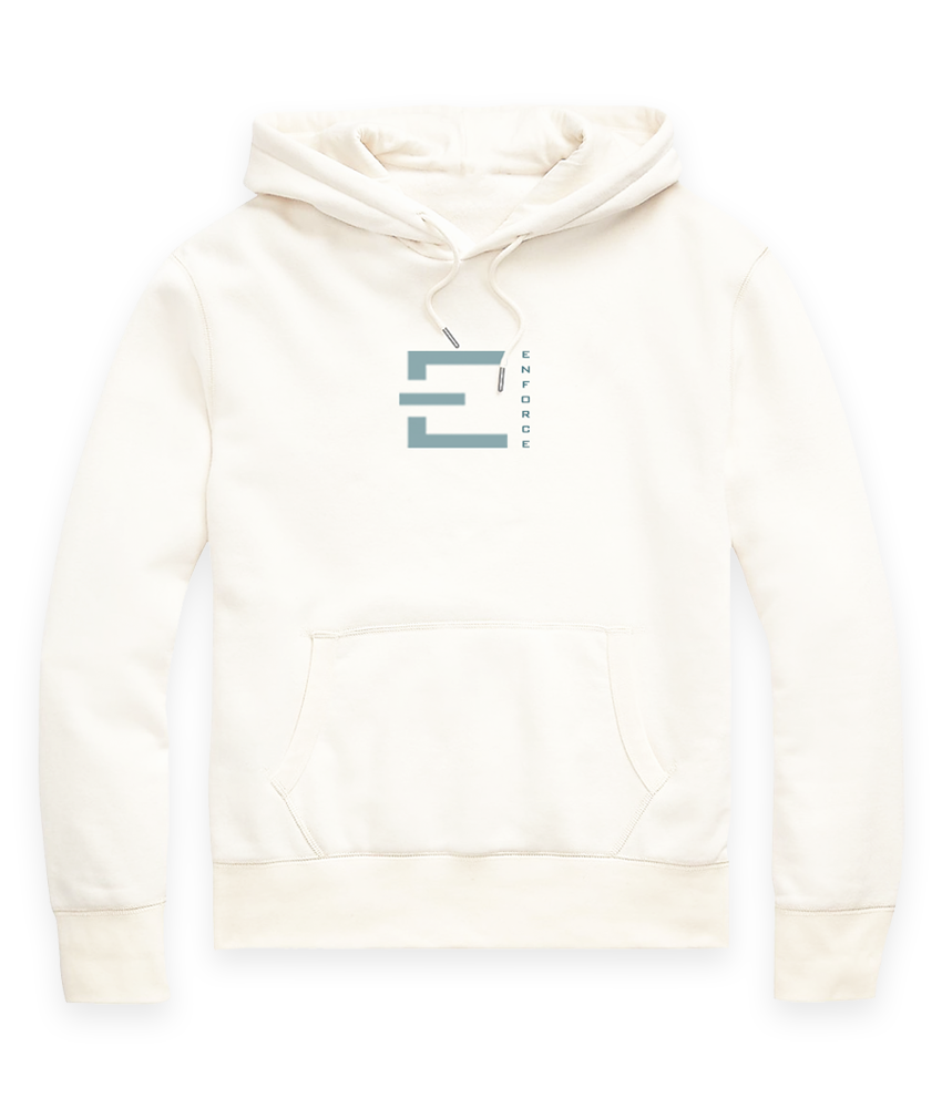 Mens White hoodie