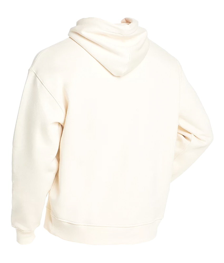 Mens White hoodie side
