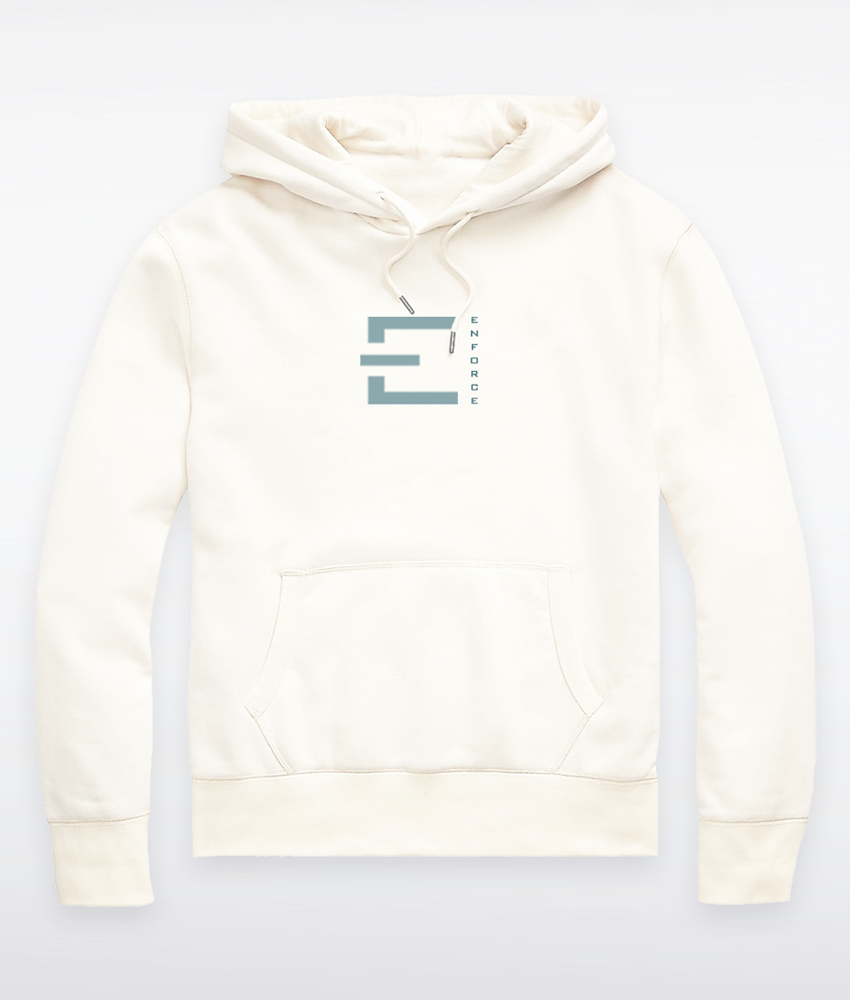 Mens White Hoodie